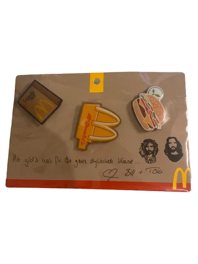 McDonald's Anstecknadel Logo Retro Mehrfarbig Metall Pin