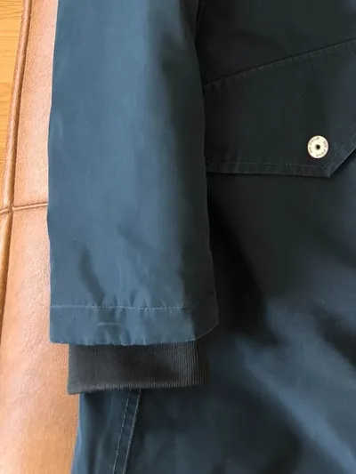 HV Polo Damen Parka Winterjacke Fellkapuze Blau Gr. XS