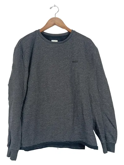 Mazine Herren Pullover Grau Melange Gr. 48/M Baumwolle Freizeit