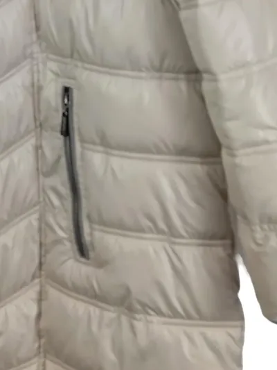 Collection L Damen Steppjacke Winterjacke Gr. 50/XL Beige Kapuze