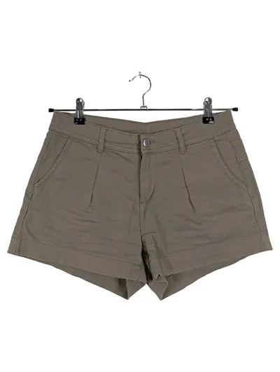 LASCANA Damen Shorts Braun Gr. M Casual Baumwolle