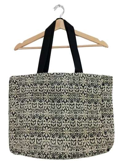 Artebene Majoie Henkeltasche Stofftasche Muster Schwarz Beige Gold Casual
