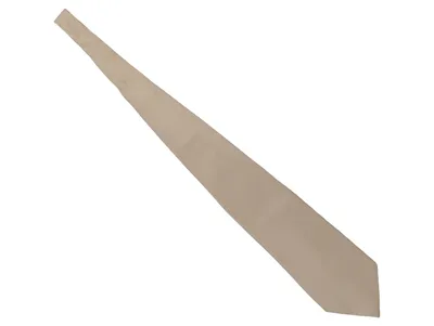 CANDA Herren Krawatte Business Beige Polyester Uni