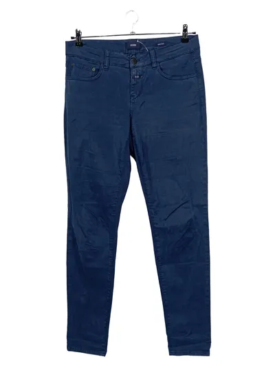 CLOSED Jeans Slim Fit Damen Blau Lyocell Gr. W29 L30