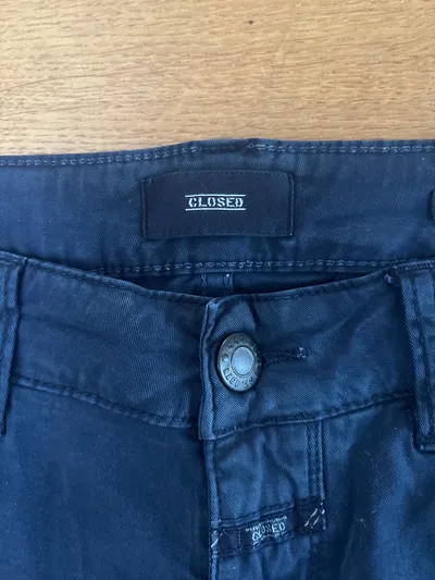CLOSED Jeans Slim Fit Damen Blau Lyocell Gr. W29 L30