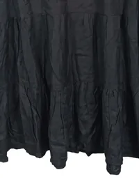 Ernsting's family Damen Freizeitkleid Gr. 40/L Schwarz Feminin Viskose 3