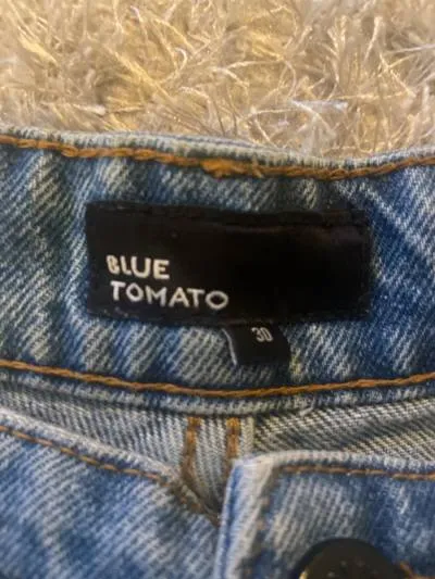 Blue Tomato Jeans Herren Regular Fit Blau Gr. 30 2