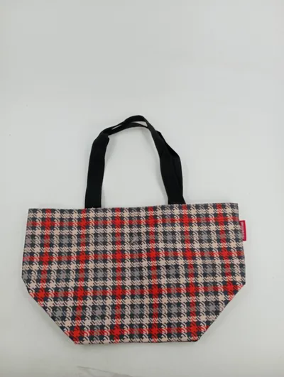 Reisenthel Damen Shopper Einkaufstasche Karomuster Mehrfarbig Klassisch 50x30cm