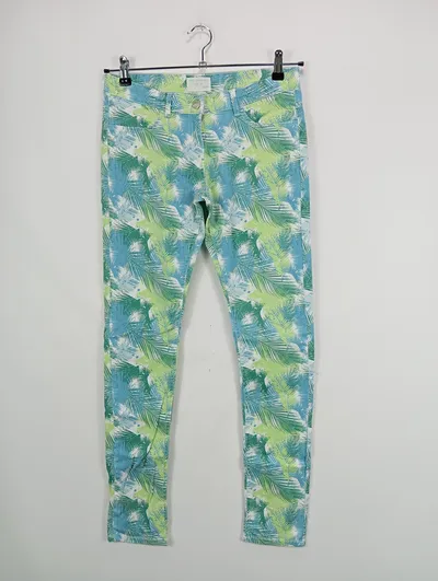Alive Kinder Stoffhose Mädchen 164 Mehrfarbig Florales Muster Freizeit