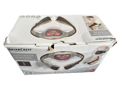 Silvercrest HG06682 Schulter Massagegerät Shiatsu Nacken elektrisch Schwarz