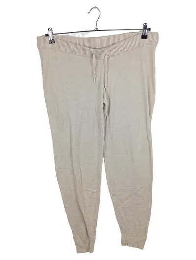 Mama Damen Jogginghose Strickhose Gr. 38/M Beige Komfortabel