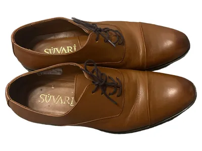 Süvari Herren Schnürschuhe Gr. 42 Braun Business Elegant