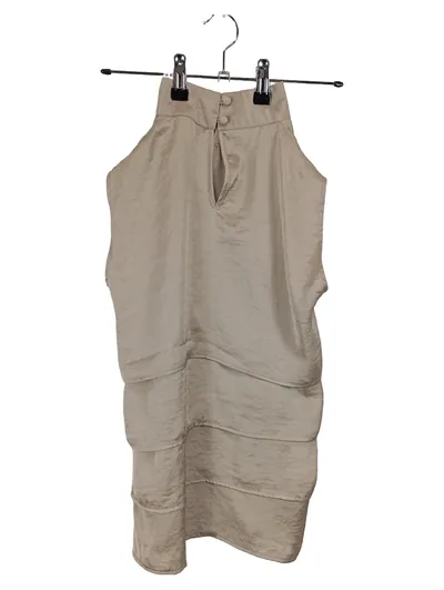 LUXZUZ ONE TWO Damen festliches Kleid Beige Gr. 34;XS Elegant Polyester