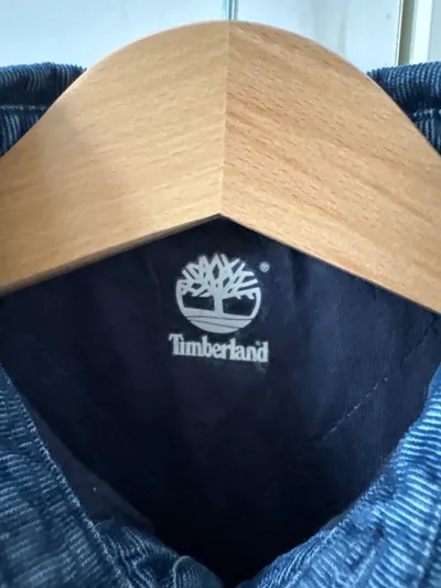 Timberland Kinder Freizeithemd Blau Gestreift Langarm Gr. 68