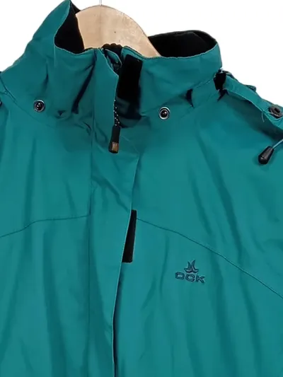 OCK Damen Regenjacke Gr. 38 Türkis Outdoor Funktionsjacke