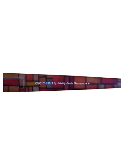 EYE:MAX Brillenbügel Damen Herren Mondrian Design Mehrfarbig Modern