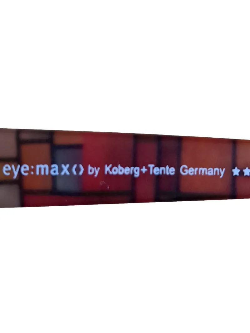 EYE:MAX Brillenbügel Damen Herren Mondrian Design Mehrfarbig Modern 3