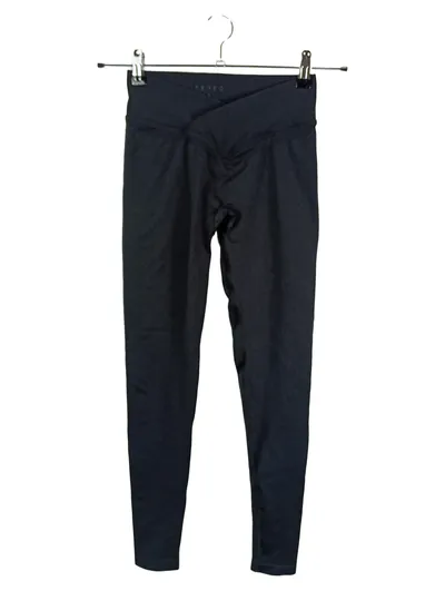 TEVEO Damen Leggings S Grau Sportlich Fitness Yoga Hose