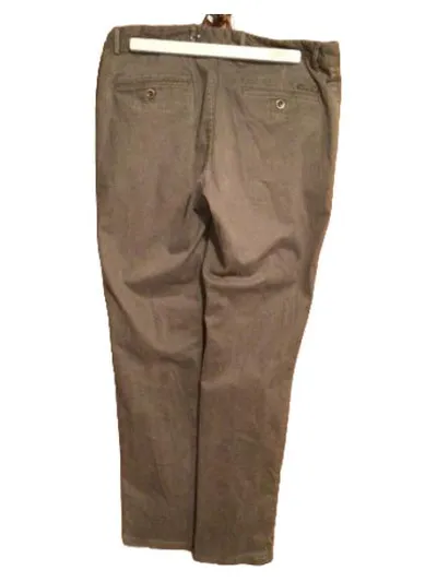 Massimo Dutti Herren Stoffhose Chino Slim Fit Gr. 50/L Beige