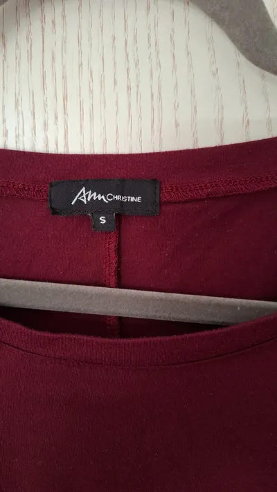 Ann Christine Damen T-Shirt Gr. 36/S Rot Casual