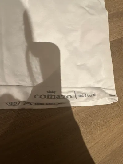 Comazo Active Damen Unterhemd Weiß Gr. L Polyamid Basic Tank Top