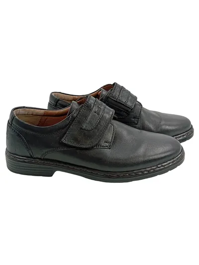 Josef Seibel Herren Schnürschuhe Gr. 42 Schwarz Casual Bequemschuhe