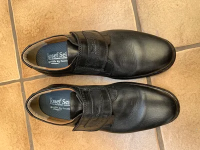 Josef Seibel Herren Schnürschuhe Gr. 42 Schwarz Casual Bequemschuhe