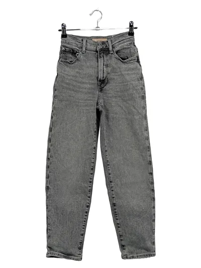 7 For All Mankind Luxe Vintage Mom Jeans Damen Grau W23 L26