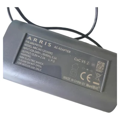 ARRIS NBC36C120250M2 Netzteil 12V 2.5A AC Adapter Schwarz