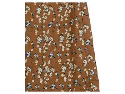 Daisy Street Damen Faltenrock 36;S Blumenmuster Mehrfarbig