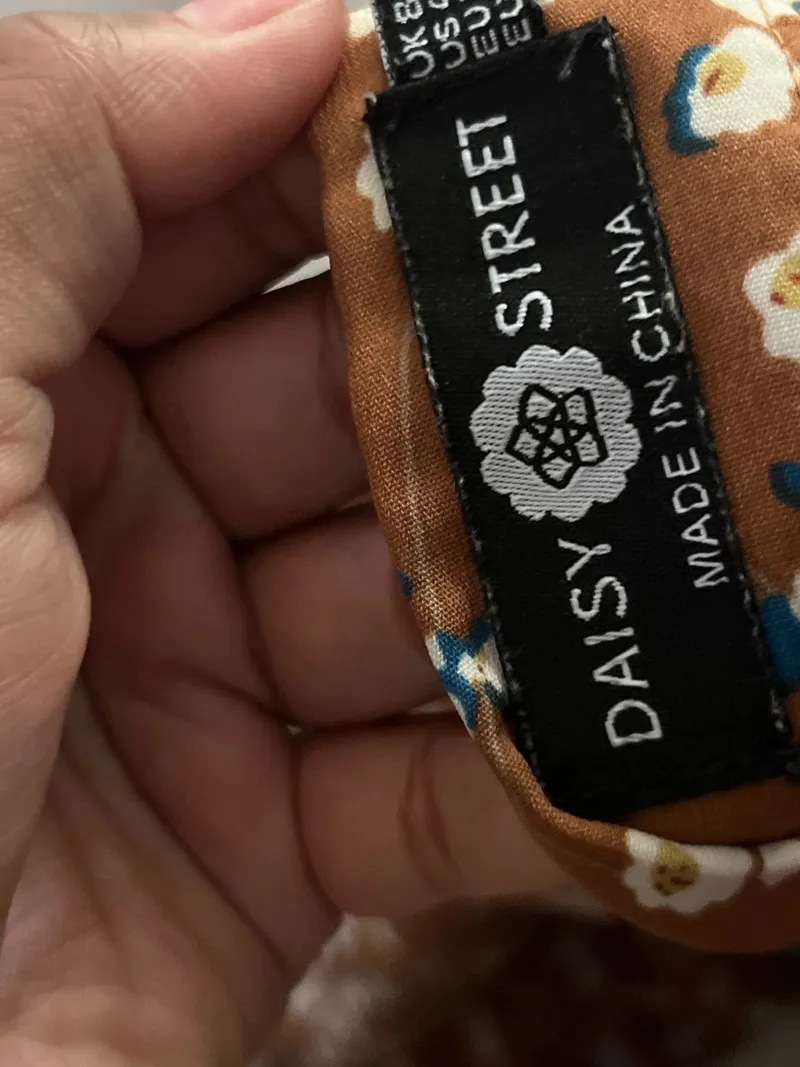 Daisy Street Damen Faltenrock 36;S Blumenmuster Mehrfarbig 6