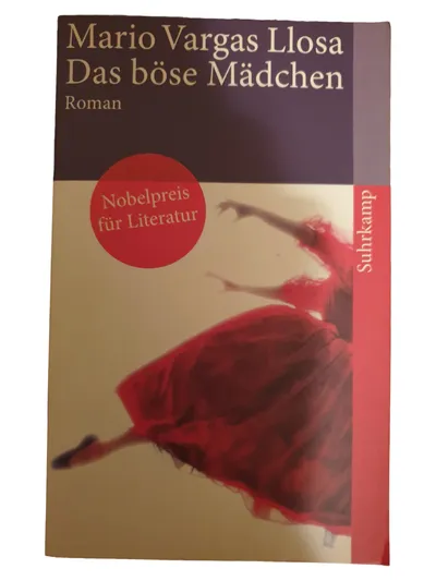 Das böse Mädchen Mario Vargas Llosa Taschenbuch Gesellschaftsroman Deutsch