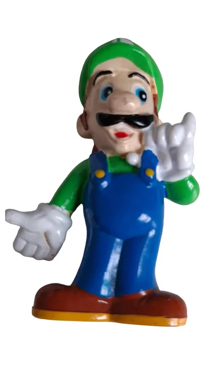 Nintendo Luigi Figur 1994 Vintage Super Mario Bros Sammlerstück Kult Selten