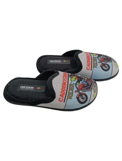 Gezer Kids Hausschuhe Caddeboztan Rider Kinder Gr. 27 Mehrfarbig Komfortabel