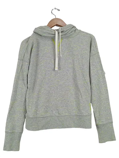Reebok Damen Kapuzenpullover Hoodie Grau Gr. S Melierter Freizeit Sportlich
