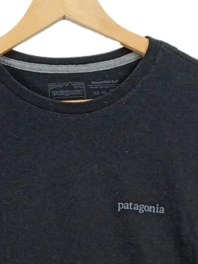 Patagonia Langarmshirt Herren Gr. L Schwarz Line Logo Ridge Outdoor