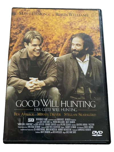 Good Will Hunting DVD Drama Matt Damon Robin Williams Gus Van Sant