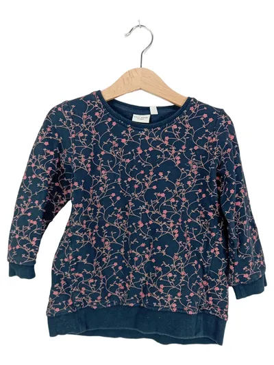 Basic Needs Kinder Sweatshirt Gr. 98 Mehrfarbig mit Blumenmuster Casual