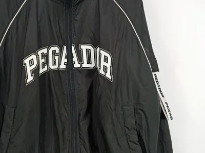 PEGADOR Damen Trainingsjacke XS Schwarz Streetwear Sport