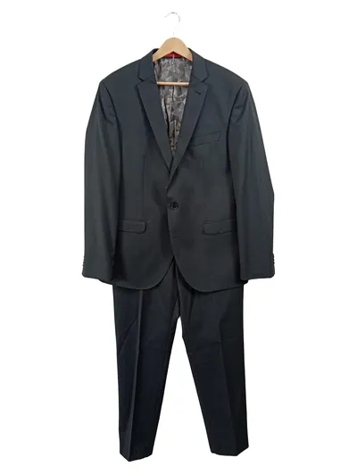 (RED) Herren Anzug Grau Gr. 52, XL Business Uni