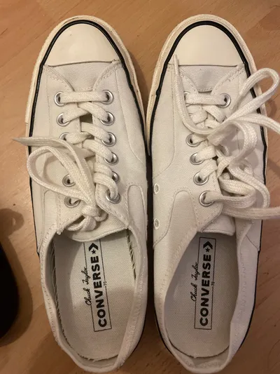 Converse Chuck Taylor Sneaker Damen Weiß Größe 40 Low Top Canvas Freizeitschuh