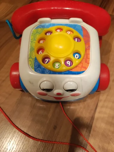 Fisher-Price Nachziehspielzeug Spielzeugtelefon Mehrfarbig Baby Kleinkind
