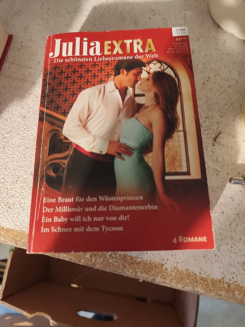 Julia Extra 11/14 Liebesromane Sammelband 4 Romane Wüstenprinz Millionär 1