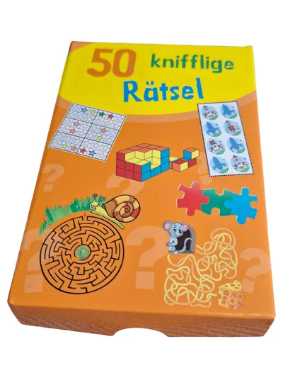 CIRCON VERLAG 50 knifflige Rätsel Rätselspiel Logik Denkspiel Kinder