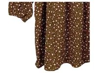 Daisy Street Damen Freizeitkleid Gr. 38 Braun Blumenmuster Casual 3