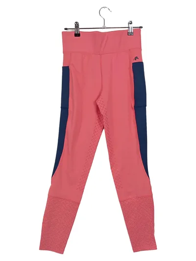 Black Forest Kids Reithose Mädchen Gr. 170 Rosa Silikon Vollbesatz