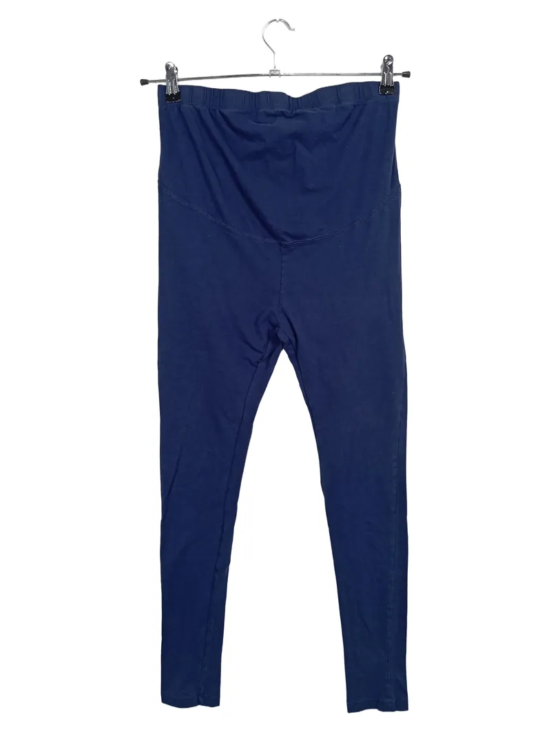 ANNA FIELD MAMA Umstandshose Damen Leggings Gr. 38 Blau Casual 1
