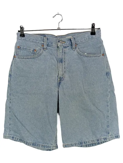 Levi's 505 Herren Jeans Shorts Blau Gr. W33 L Casual 100% Baumwolle
