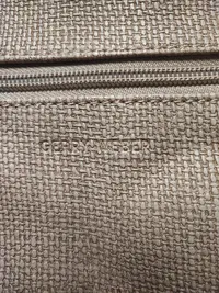 Gerry Weber Damen Umhängetasche Shopper Rosa Stoff Streifen 42x32cm 2