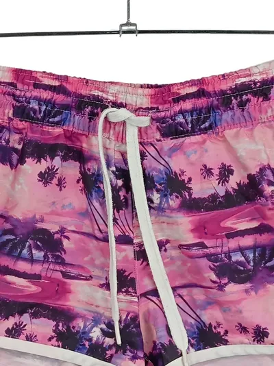 Ocean Pacific Damen Badeshorts Palmenmuster Gr. 38/M Sportlich